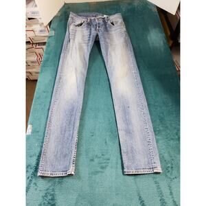 Rag & Bone Jeans Size 29 Womens Blue Pants Stretch Mid Rise Slim Straight